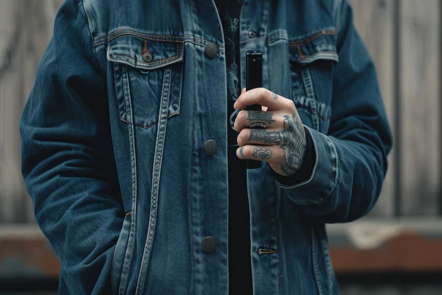 Vintage Washed Denim Jacket