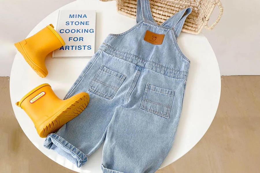 Comfortable Denim Overalls for Kids