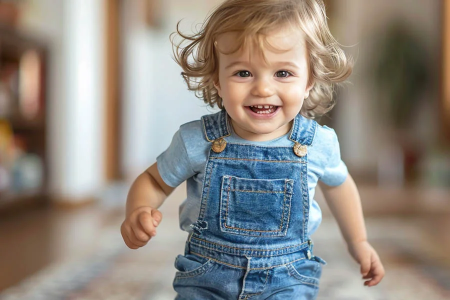 Children's Denim Overalls