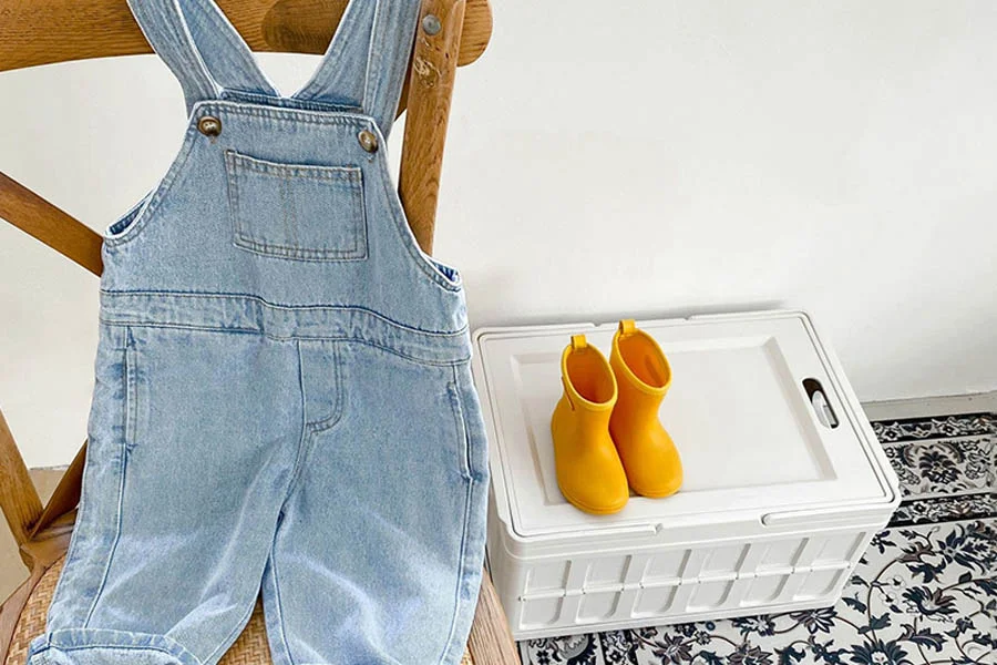 Trendy Kids Denim Overalls