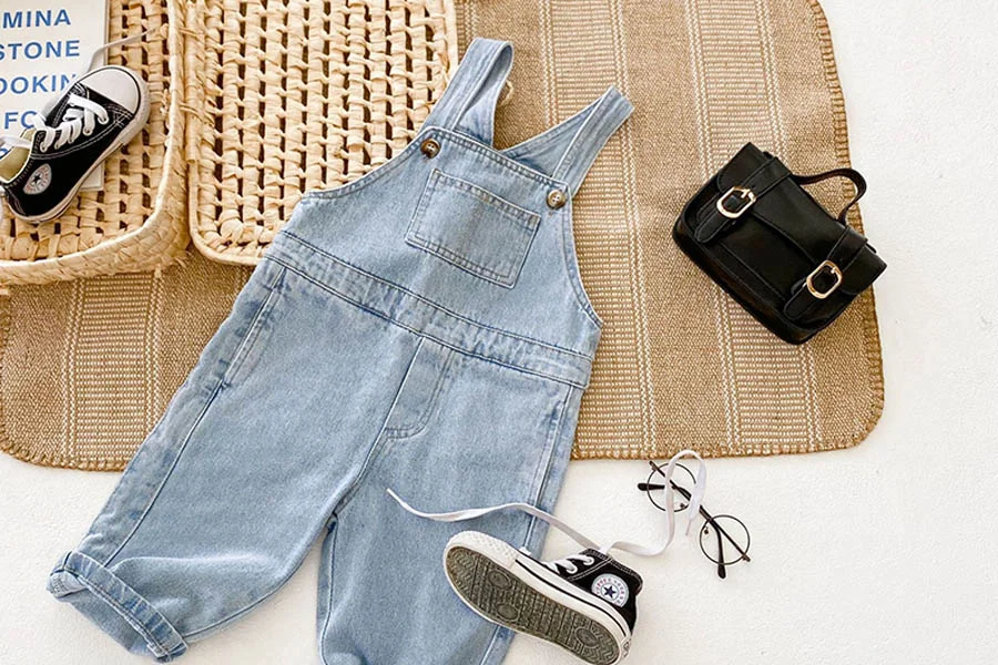 Denim Overalls for Toddlers