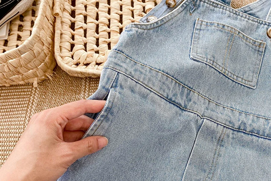 Children's Denim Overalls